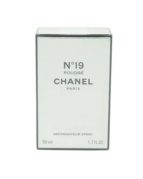 chanel 19 poudré 50 ml|Chanel 19 sample.